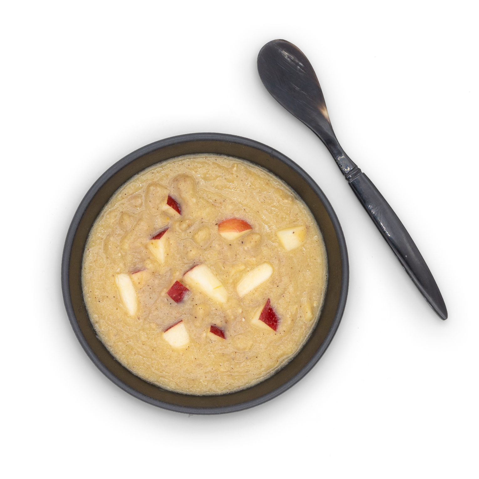 Diet Oatmeal Apple Cinnamon - mit hinzugefügtem Apfel, Apfelmus und einer Prise Haferflocken