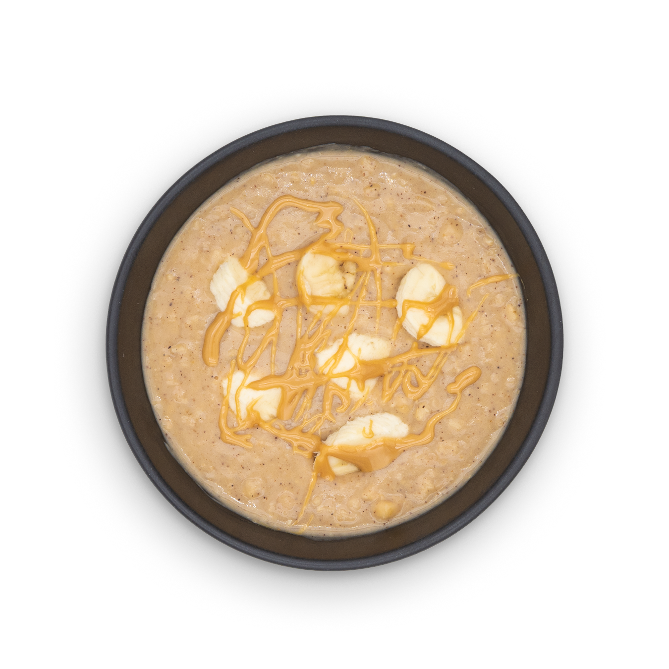 Diet Oatmeal Apple Cinnamon - mit Banane und Peanut Butter