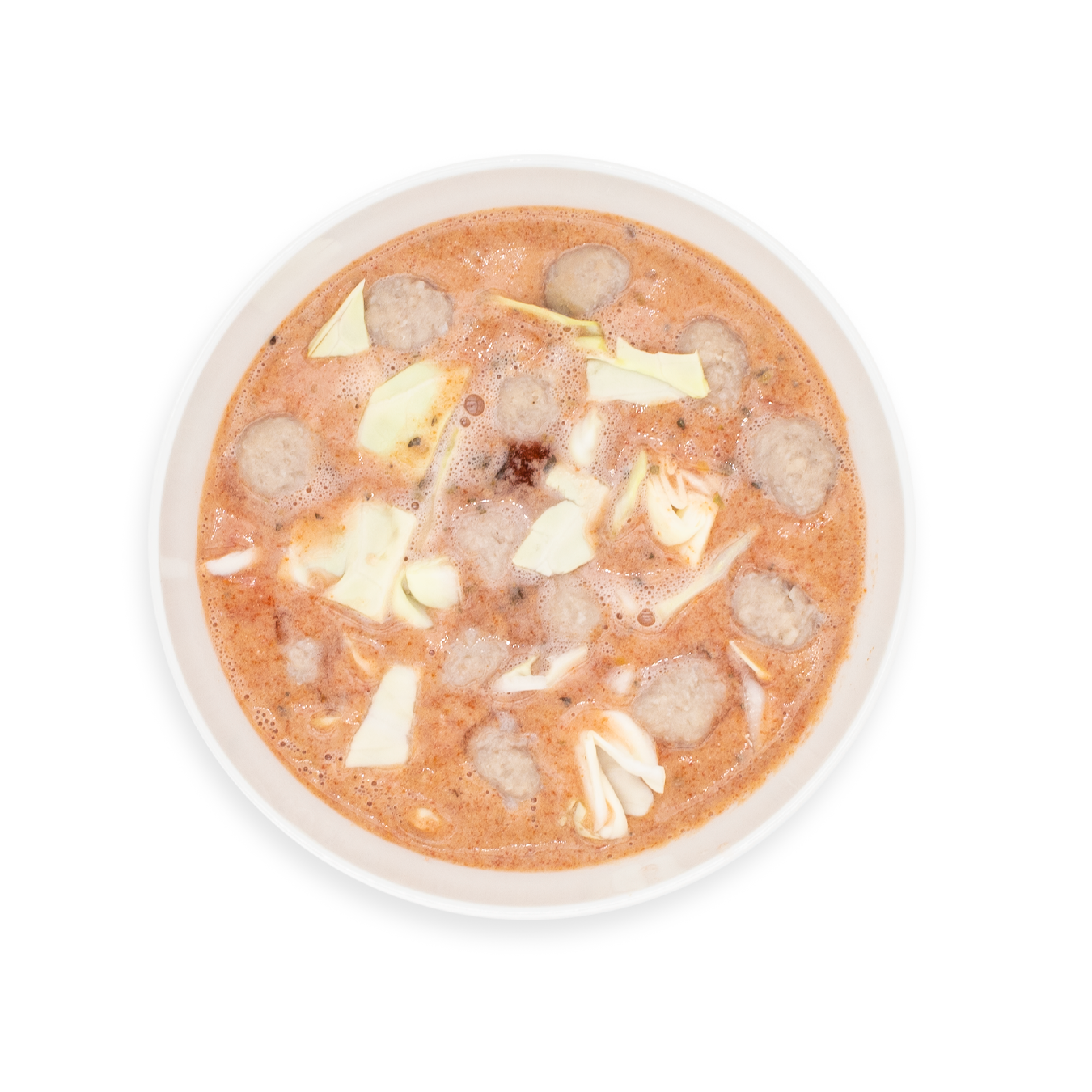 Diet Tomato Soup - mit Fleischklößchen und Gemüse