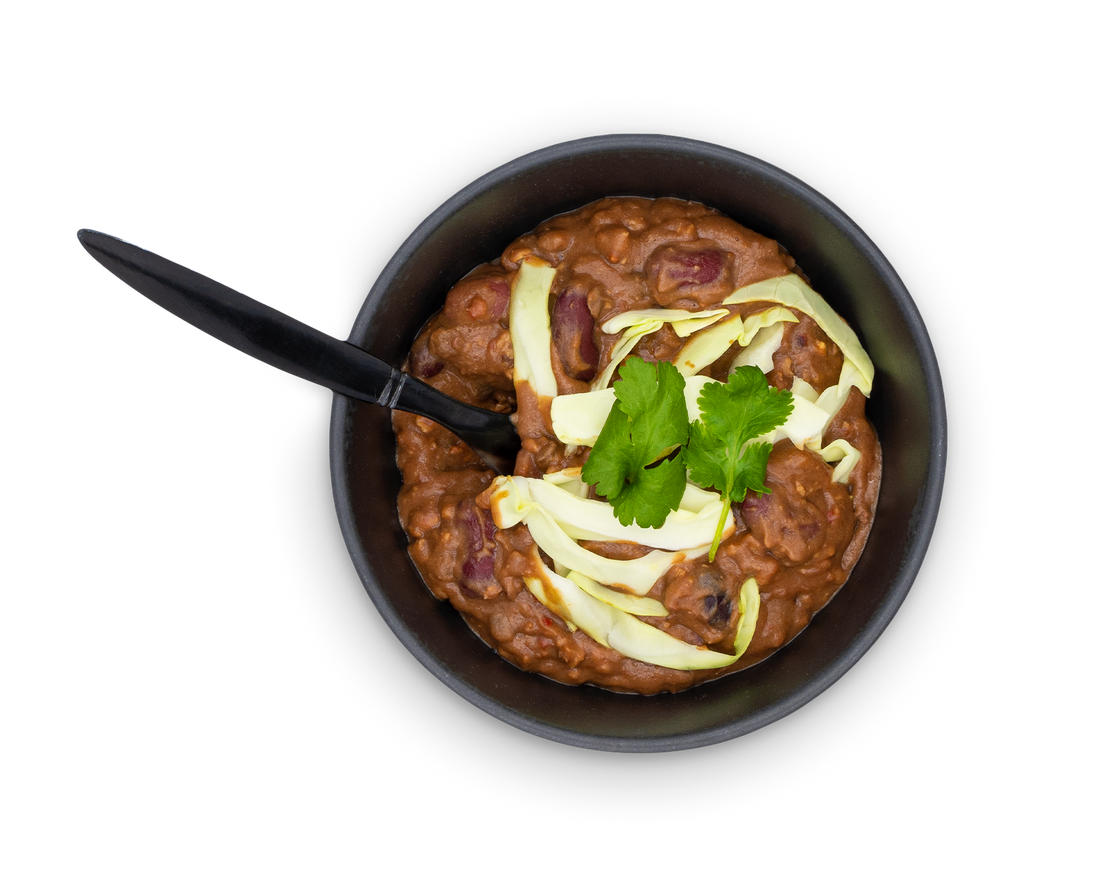 Diet Chili Sin Carne - mit Bohnen und Gemüse