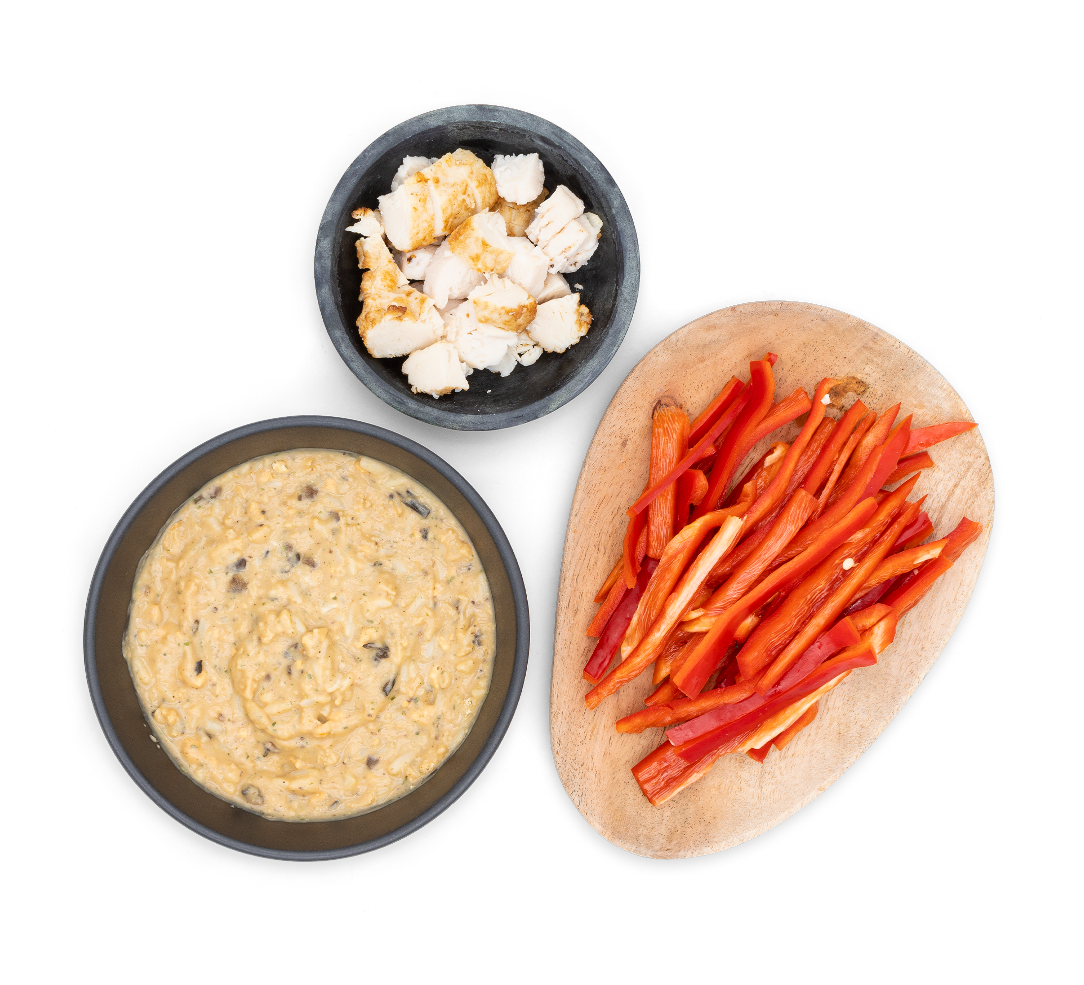 Diet Risotto - mit Hähnchen und Gemüse