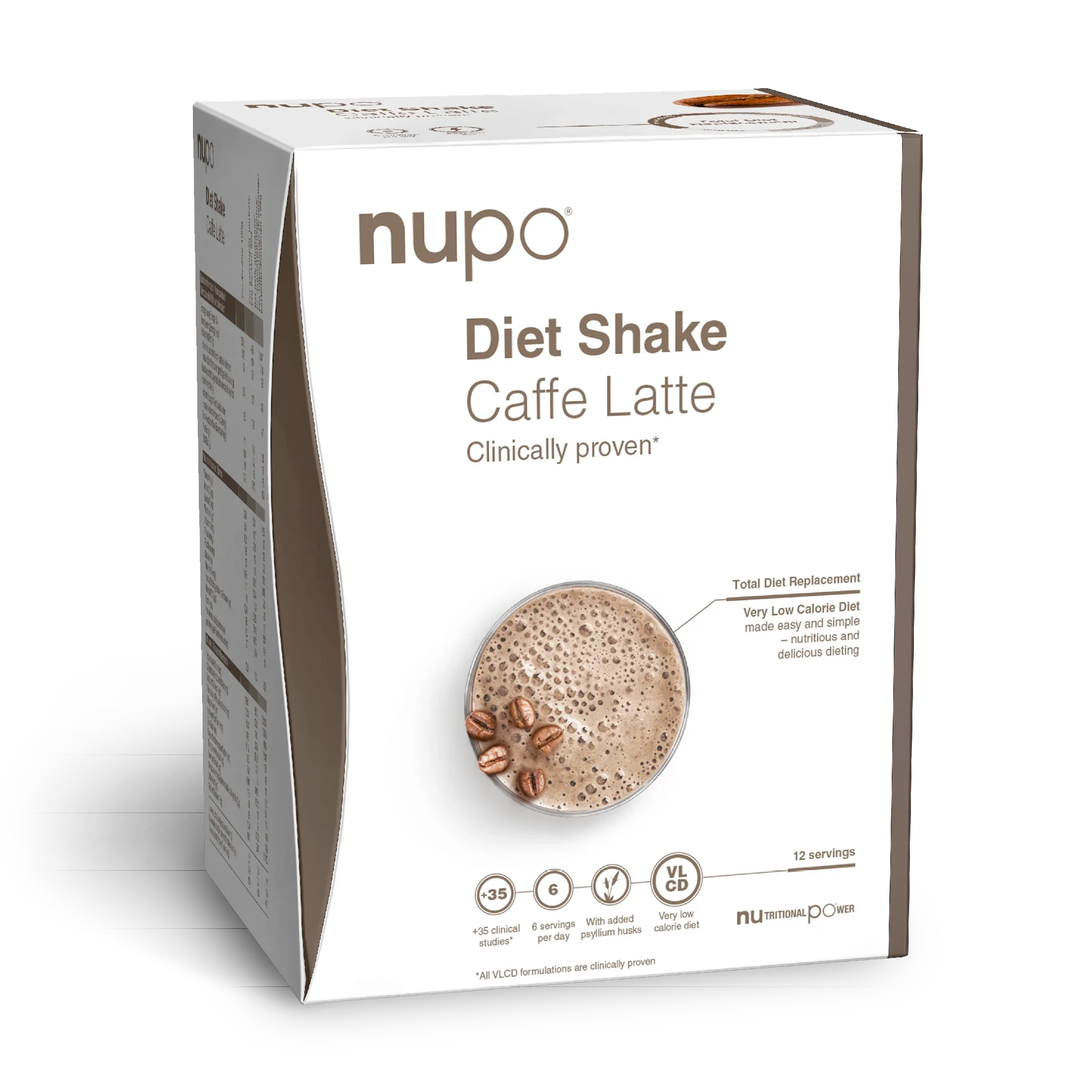 Nupo Caffe Latte Shake – Diätshake mit feinem Kaffeegeschmack