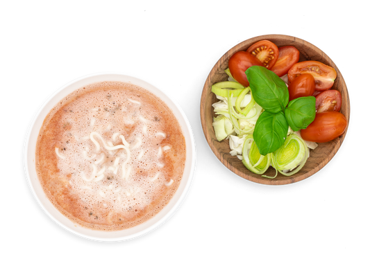 Diet Tomato Soup - mit Nudeln und Gemüse