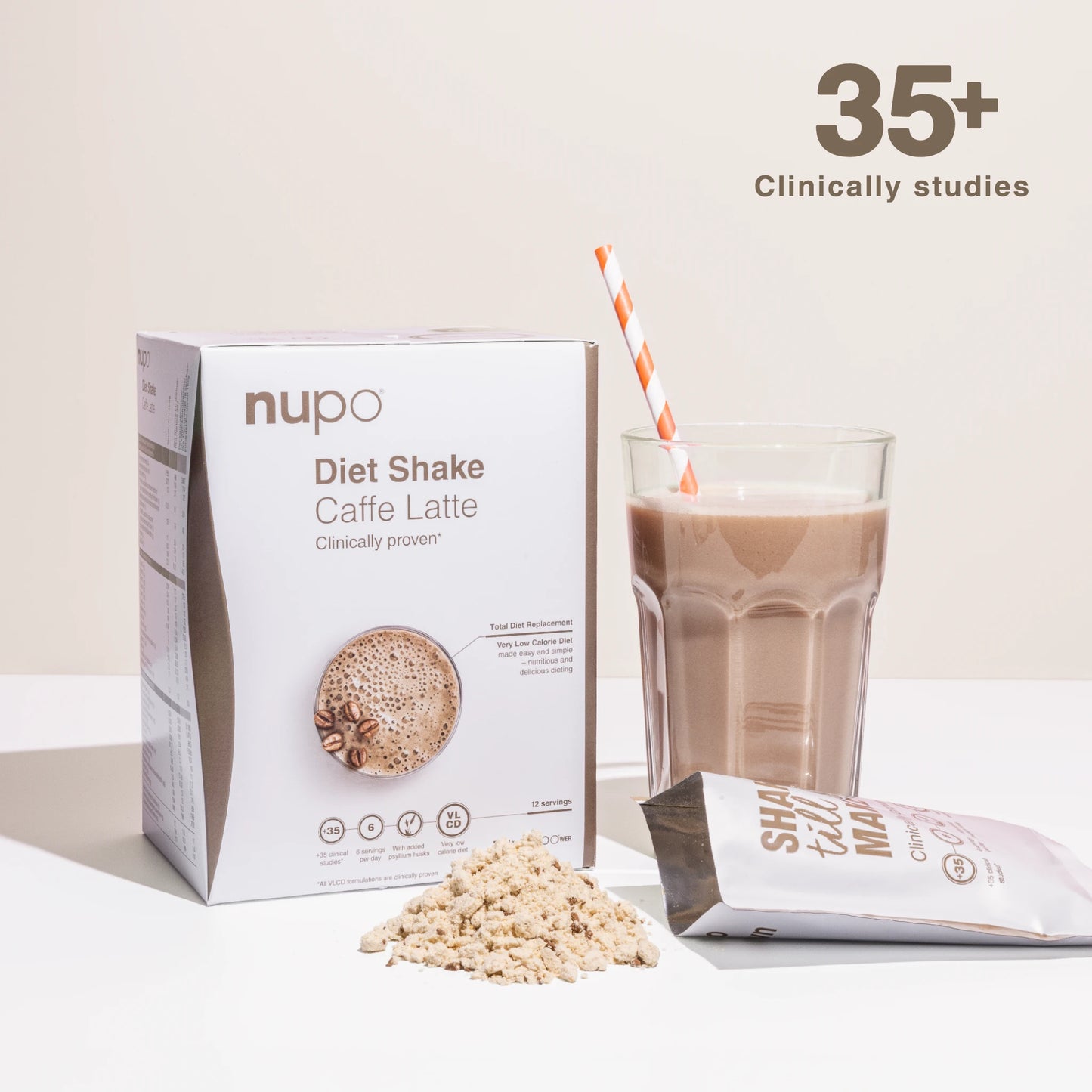 Nupo Shake Caffe Latte – cremiger Genuss für deine Diät