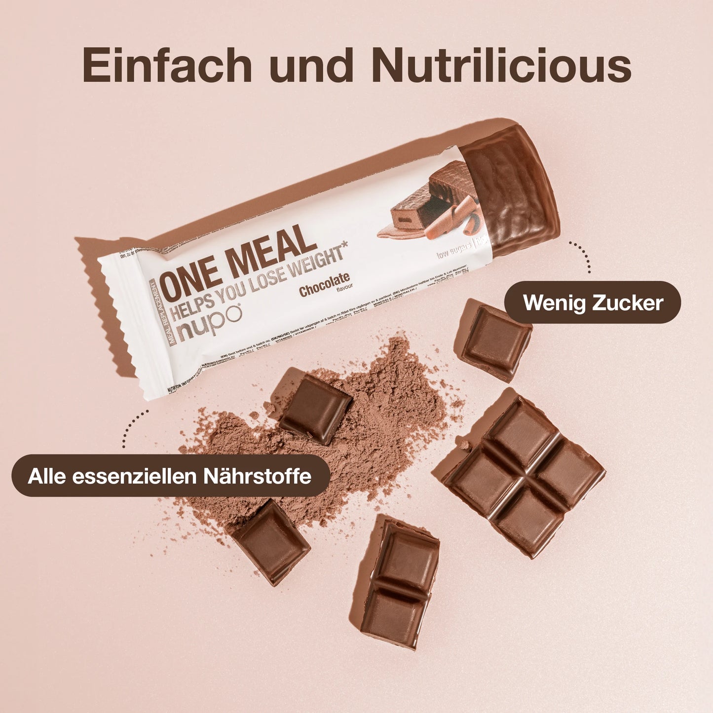One Meal Riegel Chocolate