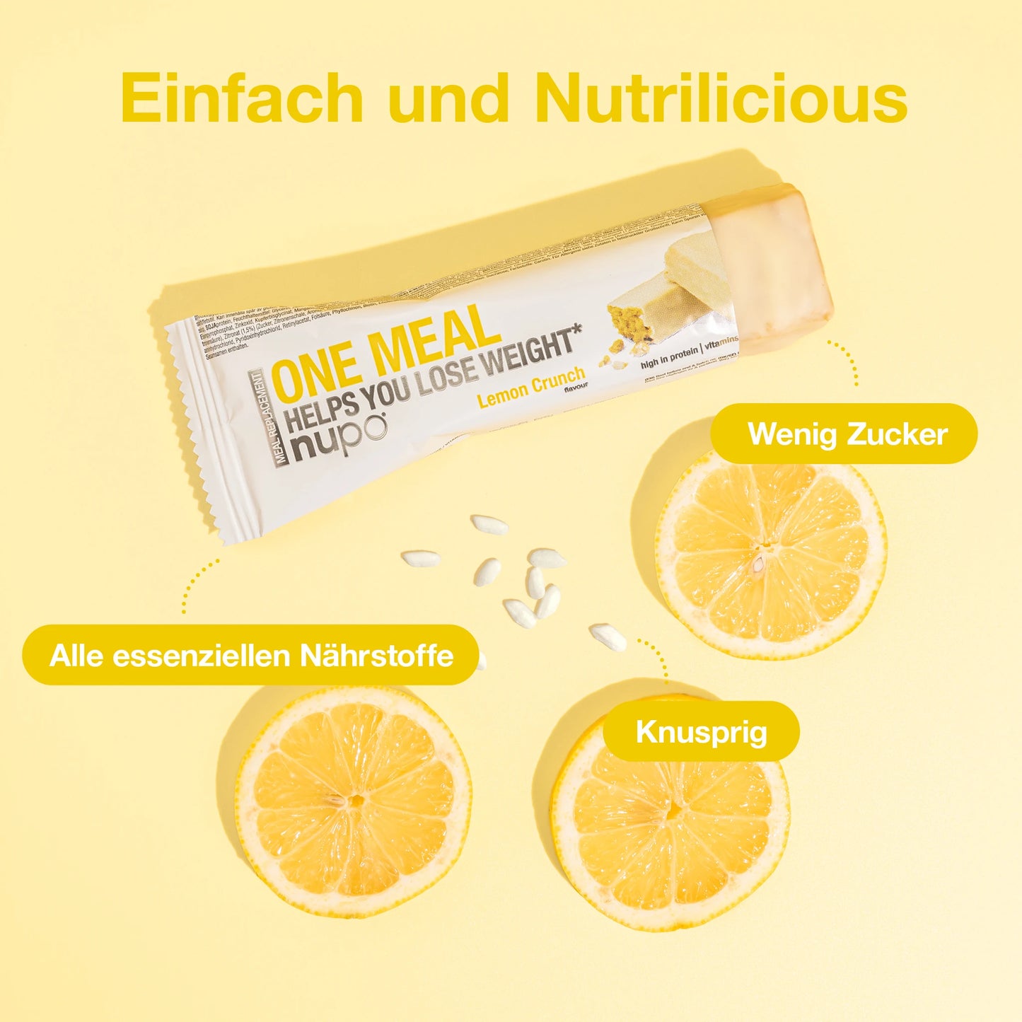 One Meal Riegel Lemon Crunch