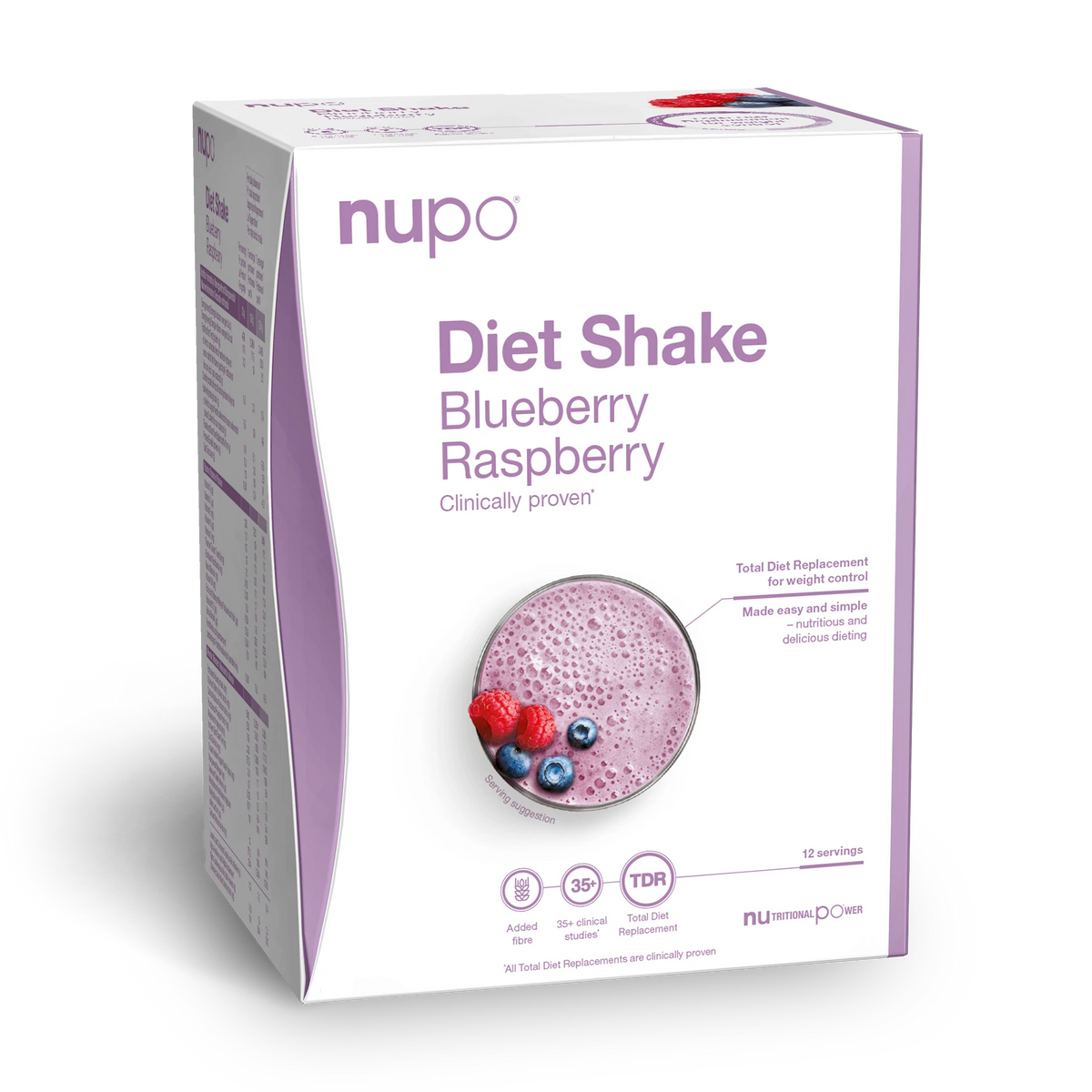 Blueberry Raspberry Kick Start Diet Shake Blueberry Raspberry | Kickstart Your Weight Loss | Nupo ...